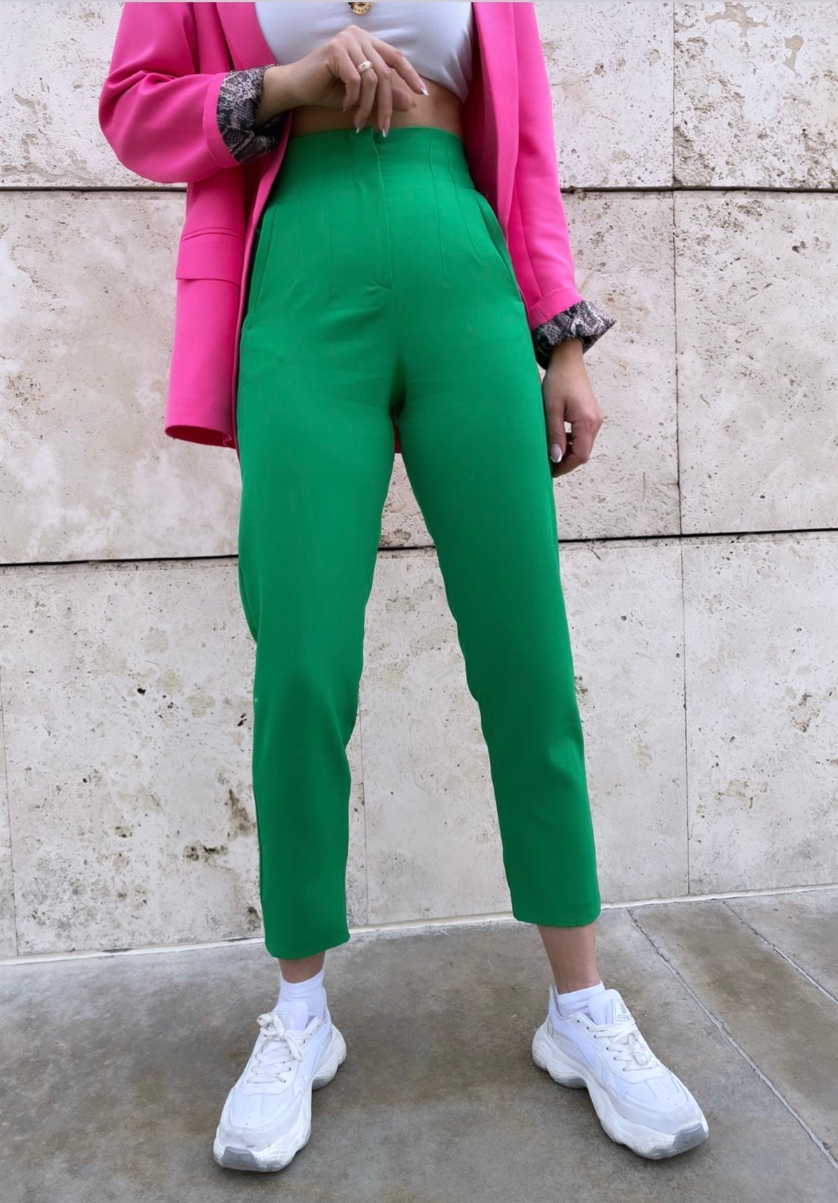 Greenpuffy PantolonMODAYBUTİKGreenPuffy Pantolon