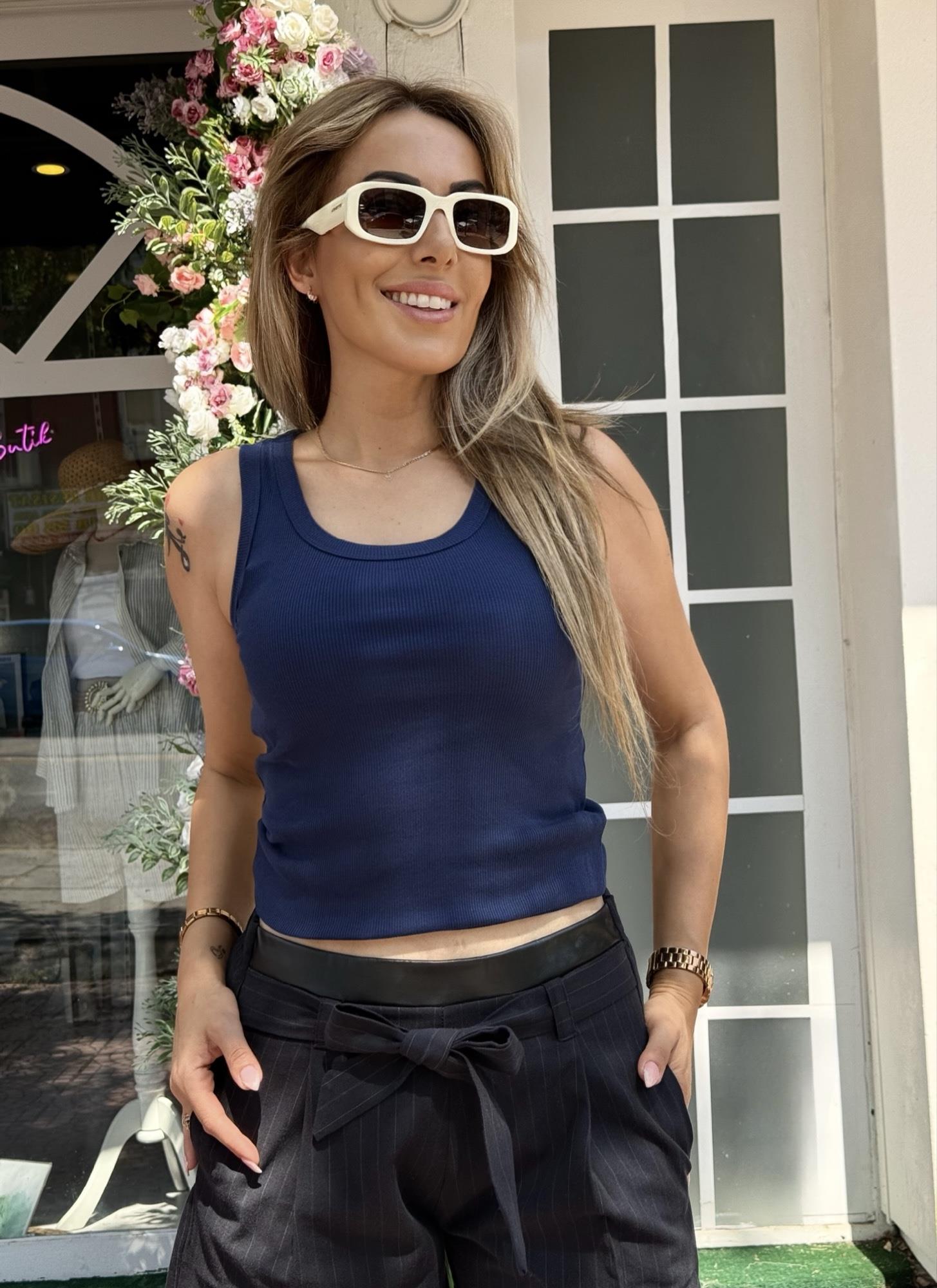MODAYBUTİKLaci Halter Yaka Atlet