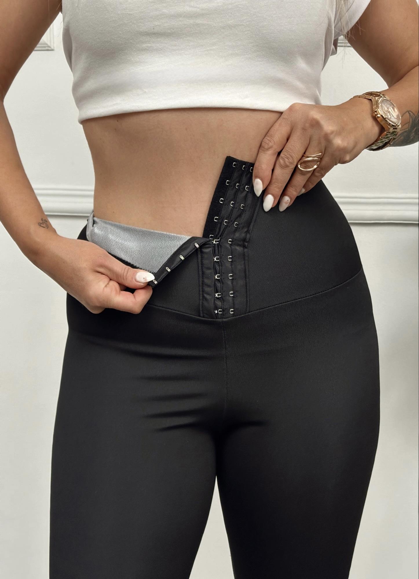 Yüksek Bel Korseli Termal TaytYeni Gelenler ModayYüksek Bel Korseli Termal Tayt