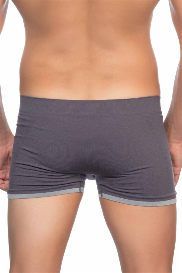 Arias Closet Antrasit MI Emay 2104 Soft Erkek Boxer