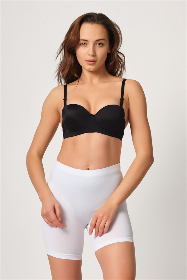 Arias Closet Beyaz MI Emay 3003 Soft Paçalı Boxer