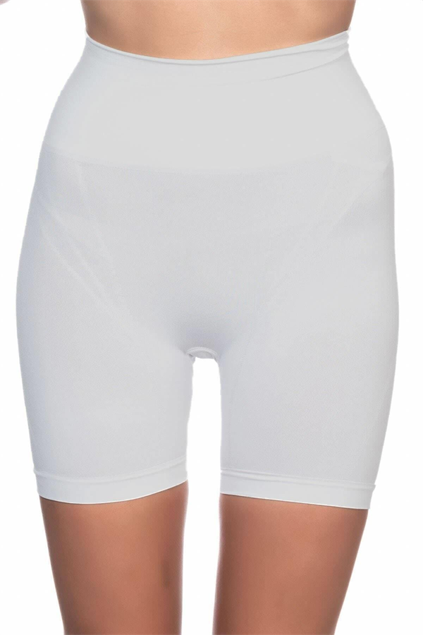 Ekru Düşük Bel Double Pantalon Korse