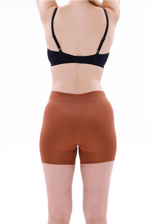 Arias Closet Kahverengi MI 2703 Lazer Kesim İz Yapmaz Hayalet Boxer