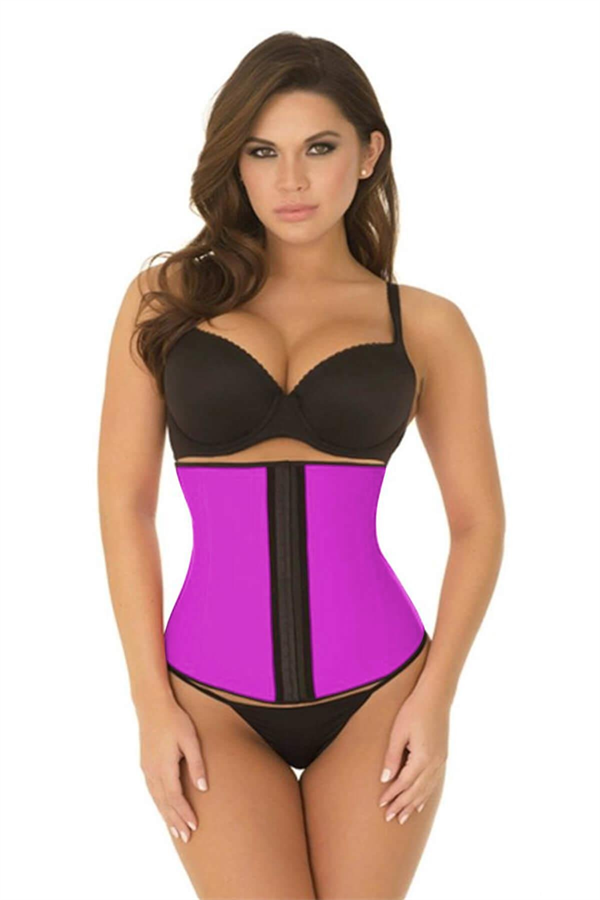 Arias Closet Mürdüm MI 9161 Terletici Agraflı Bel Korse