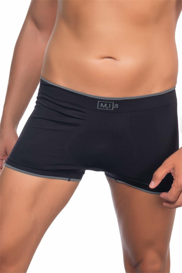 Arias Closet Siyah MI Emay 2103 Soft Erkek Boxer