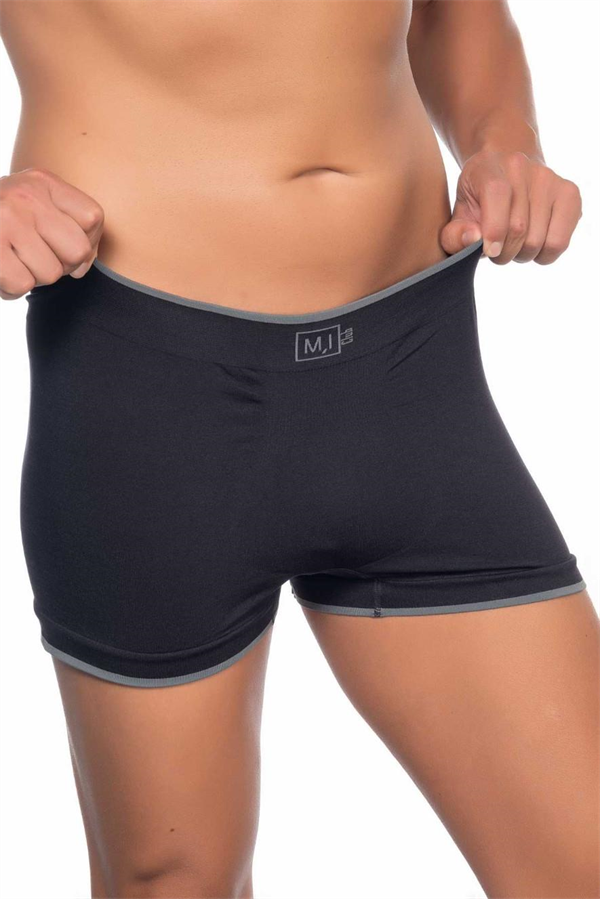 Arias Closet Siyah MI Emay 2104 Soft Erkek Boxer