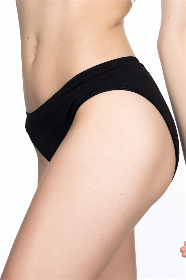 Arias Closet Siyah MI Emay 3001 Soft Slip Külot