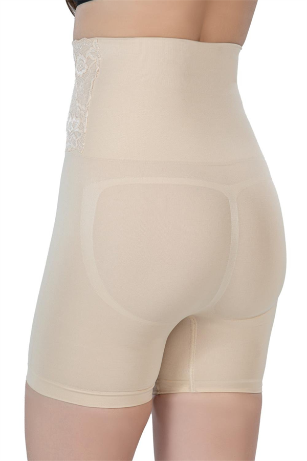 Arias Closet Ten MI Emay 2091 Önü Dantelli Yüksek Bel Boxer Korse