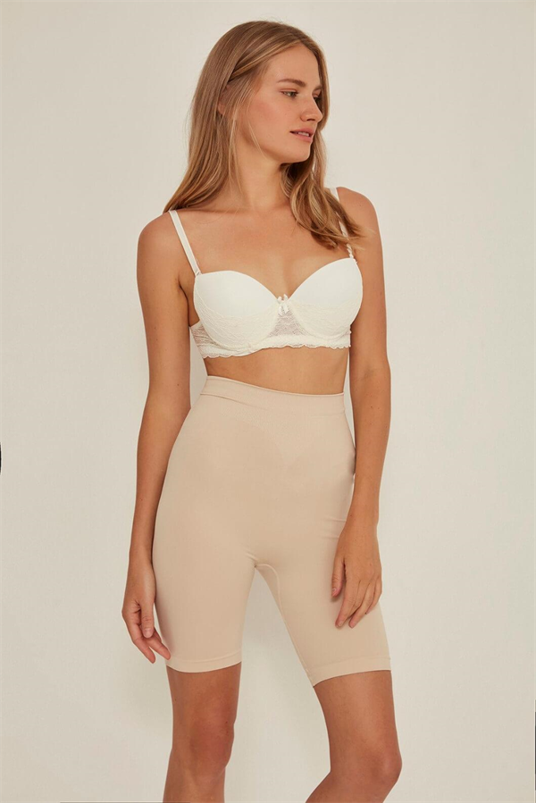 Arias Closet Ten MI Emay 3005 Soft Uzun Paçalı Boxer Korse