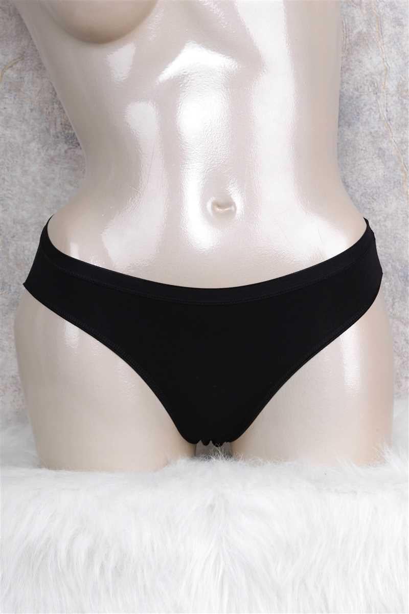 Kadın Pamuklu Düşük Bel Geniş Bel Lastikli Slip (2676)
