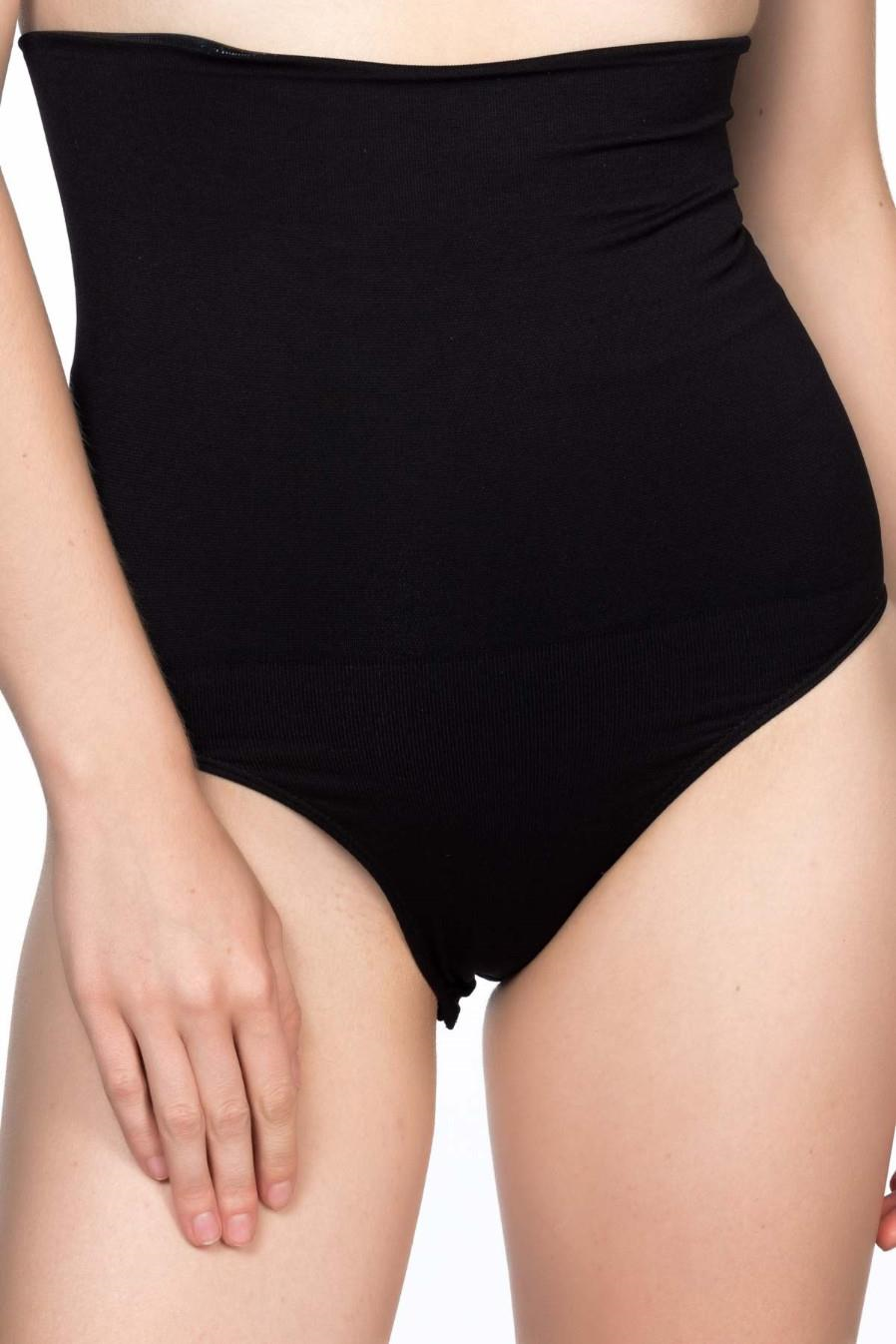 SİYAH MI Emay 2019 Double Yüksek Bel Çıtçıtlı  Slip Korse