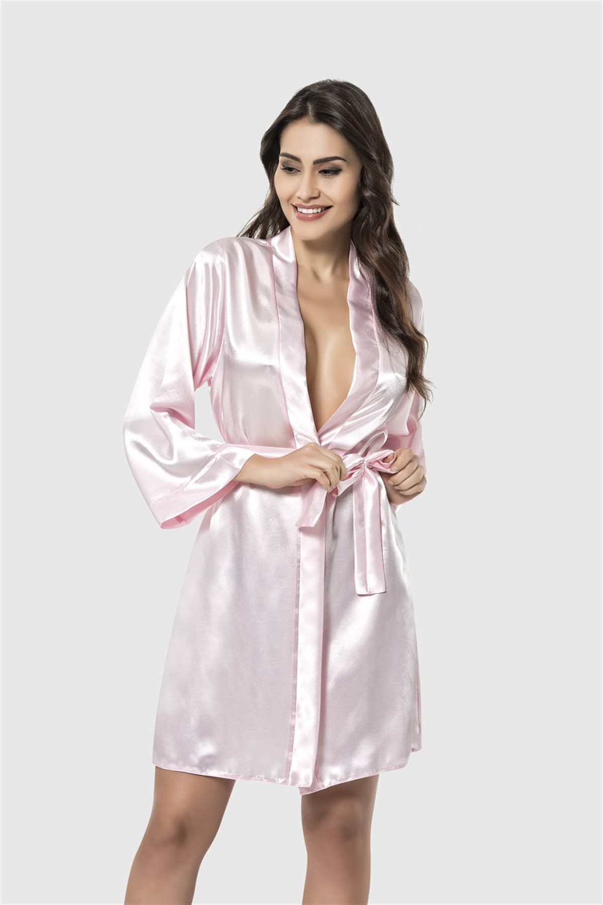 Aria's Closet Pink Short Satin Pornstar