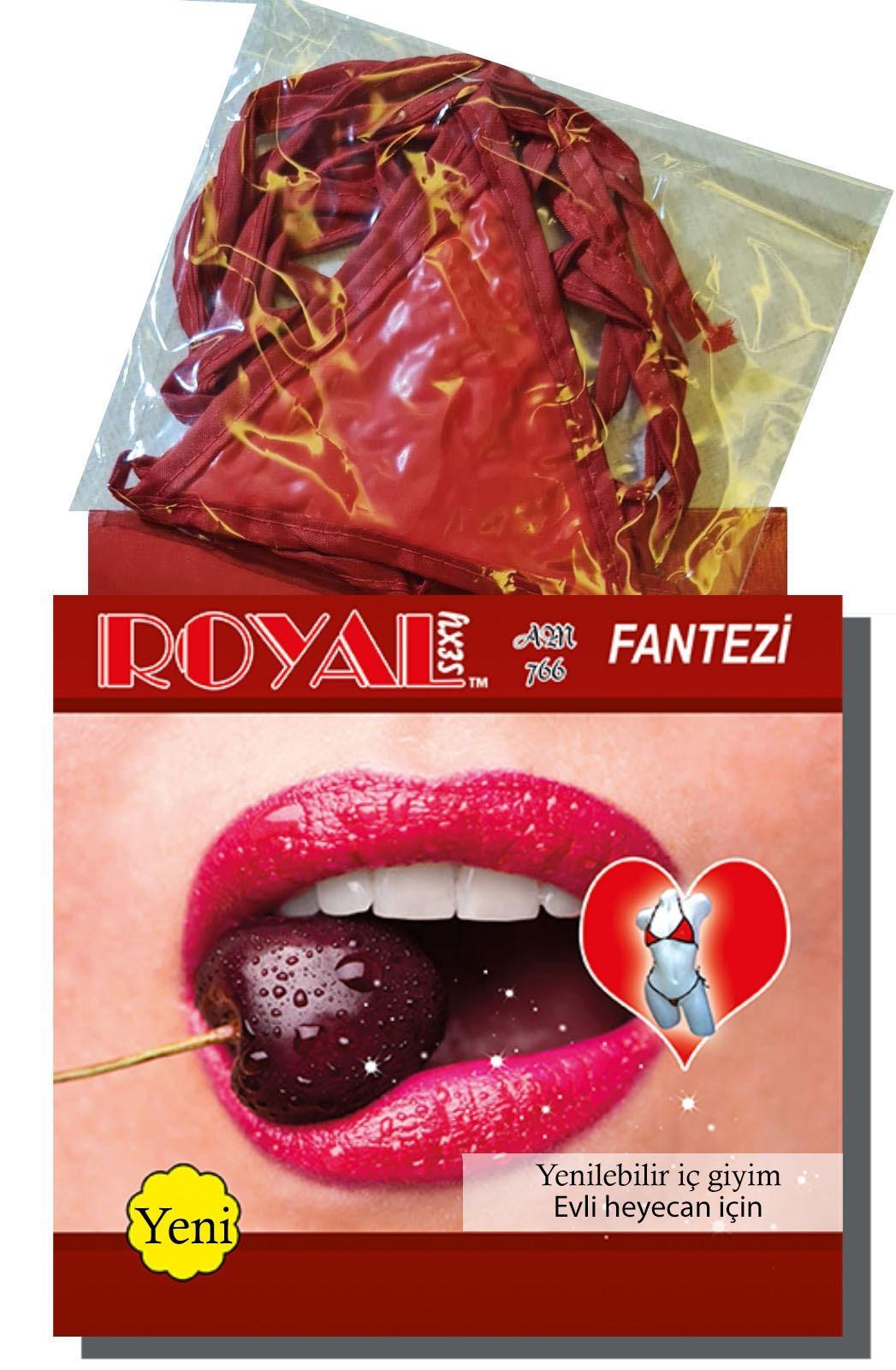 Aria's Closet Fancy Ferable Edible Cherry Flavored Lingerie Set