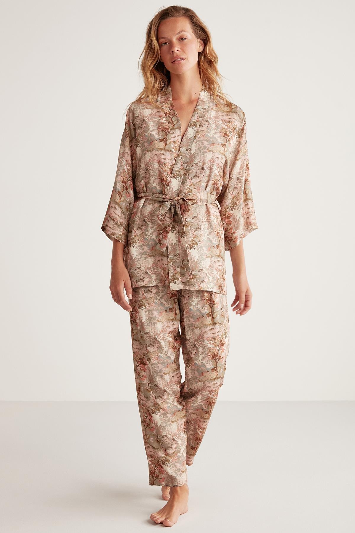 Aria's Closet Lüx Mood 3'lü Pijama Takım