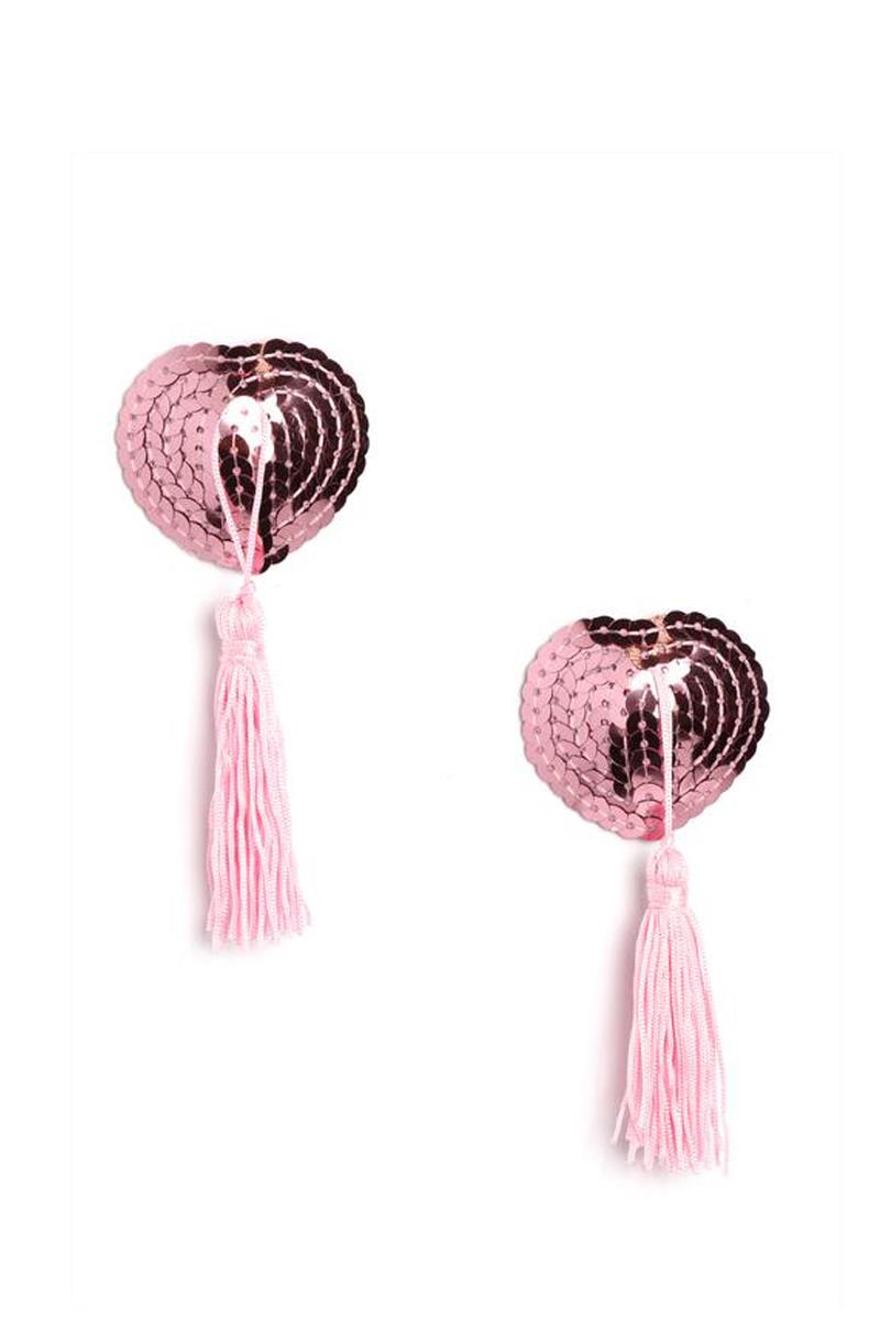 Aria's Closet Pembe Püsküllü Fantezi Göğüs Ucu Kapatıcı