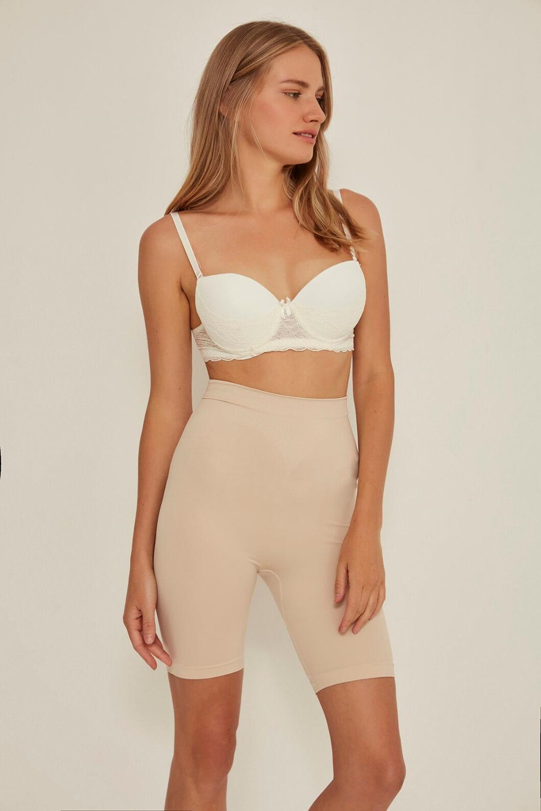 TEN MI Emay 3005 Soft Uzun Paçalı Boxer Korse