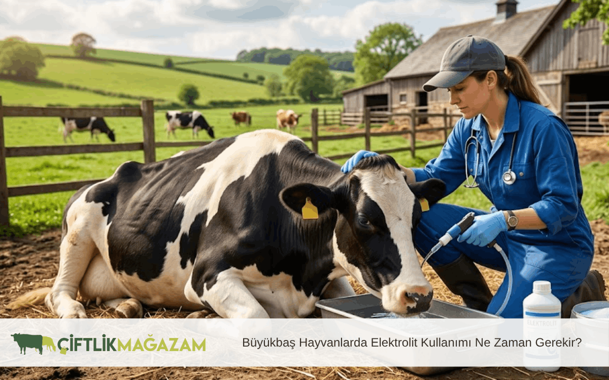 büyükbaş hayvanlarda elektrolit kullanımı ne zaman gerekir