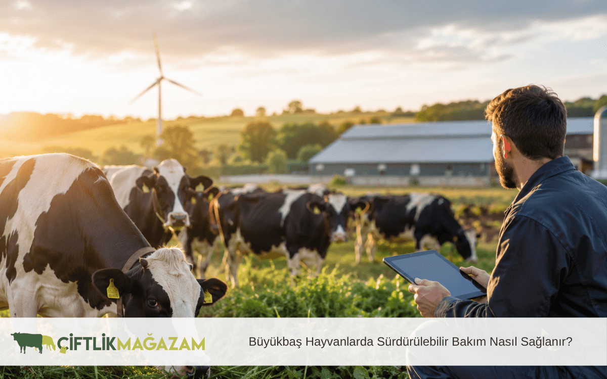 büyükbaş hayvanlarda sürdürülebilir bakım nasıl sağlanır