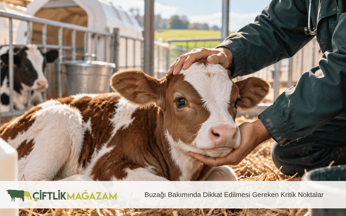 buzağı bakımında dikkat edilmesi gereken kritik noktalar