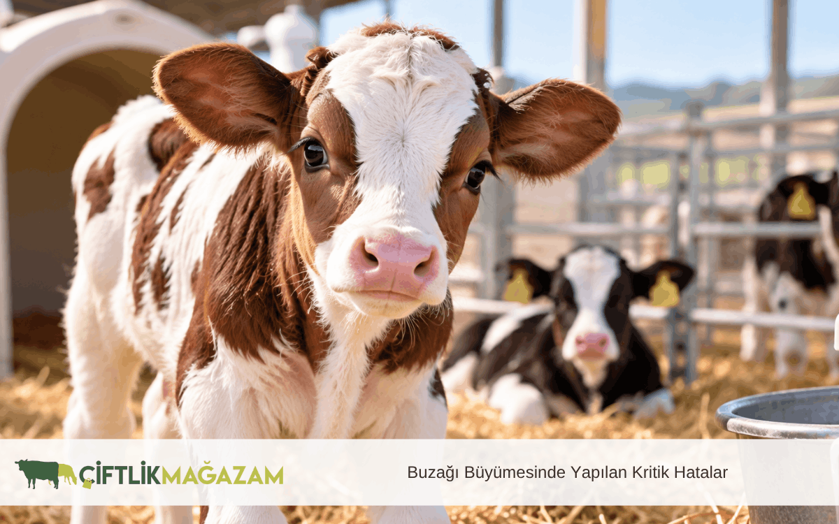buzağı büyümesinde yapılan kritik hatalar