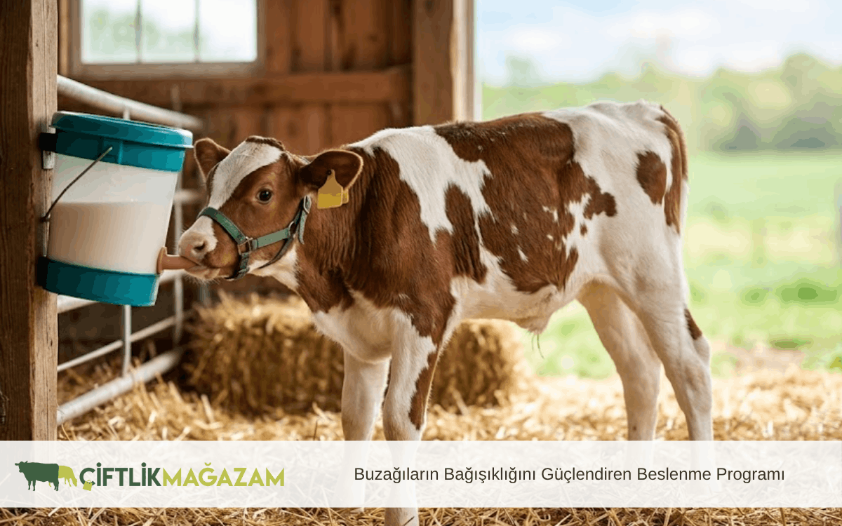 buzağıların bağışıklığını güçlendiren beslenme programı