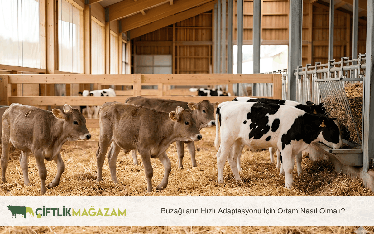 buzağıların hızlı adaptasyonu için ortam nasıl olmalı