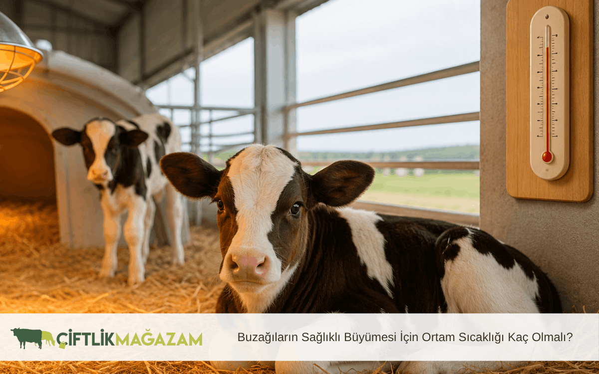 buzağıların sağlıklı büyümesi için ortam sıcaklığı kaç olmalı