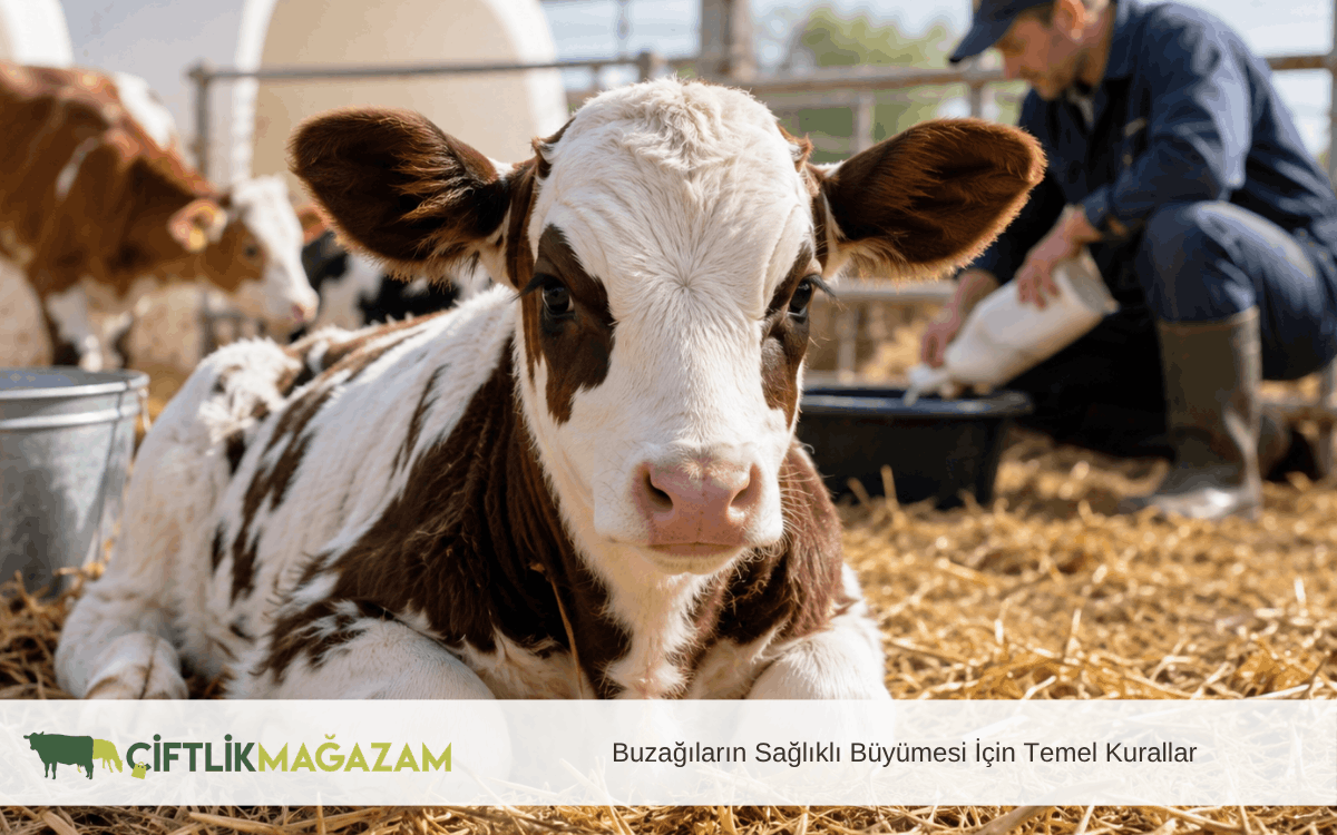 buzağıların sağlıklı büyümesi için temel kurallar
