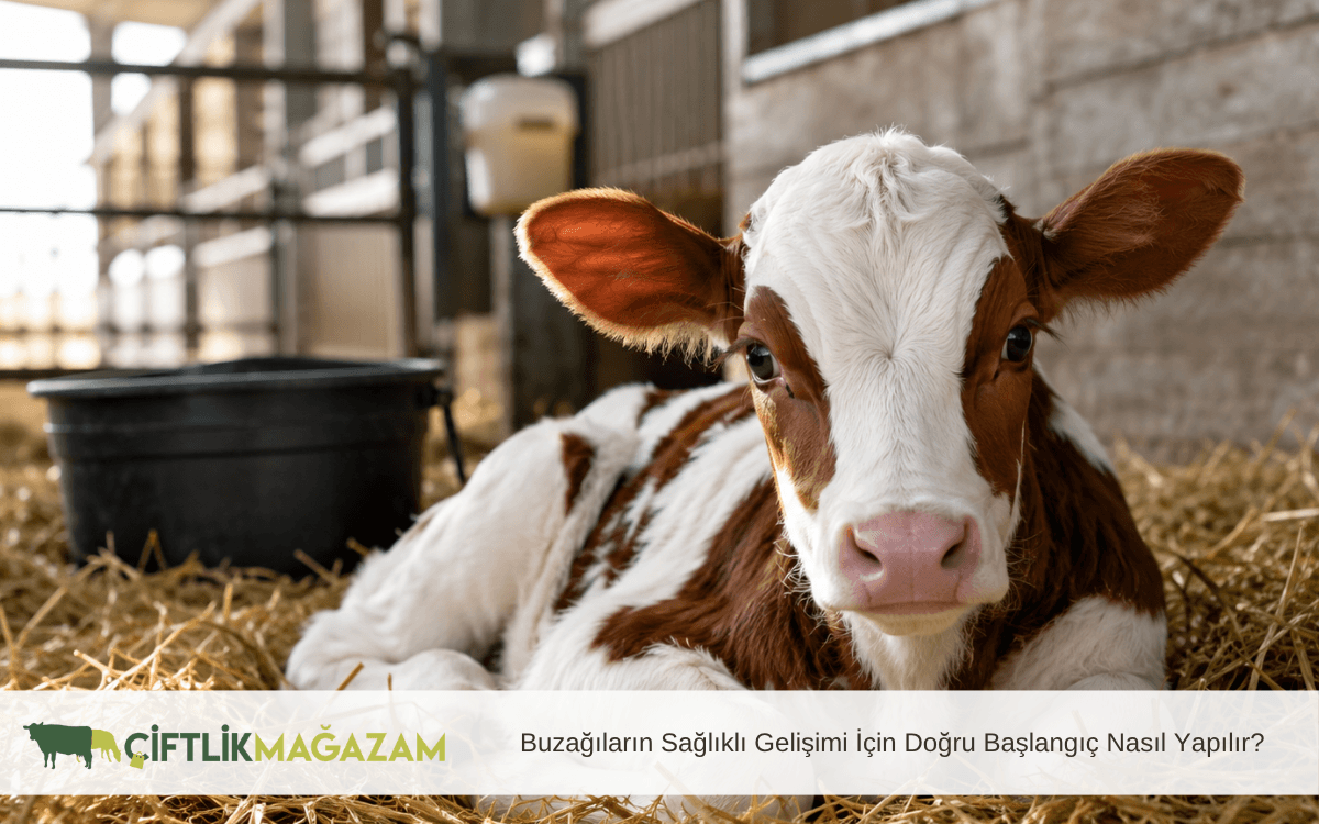 buzağıların sağlıklı gelişimi için doğru başlangıç nasıl yapılır