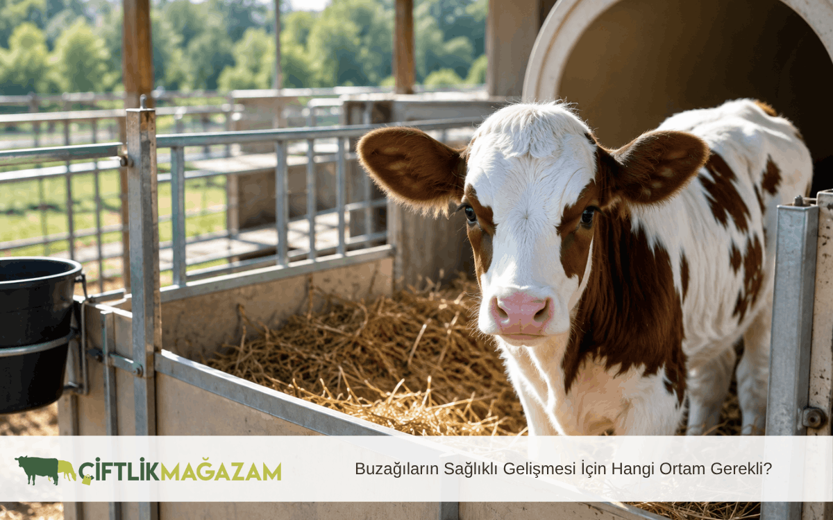 buzağıların sağlıklı gelişmesi için hangi ortam gerekli