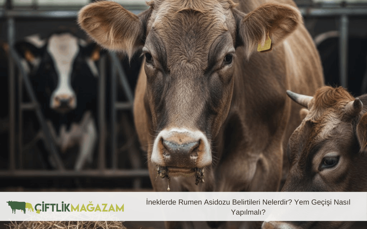ineklerde rumen asidozu belirtileri nelerdir yem geçişi nasıl yapılmalı