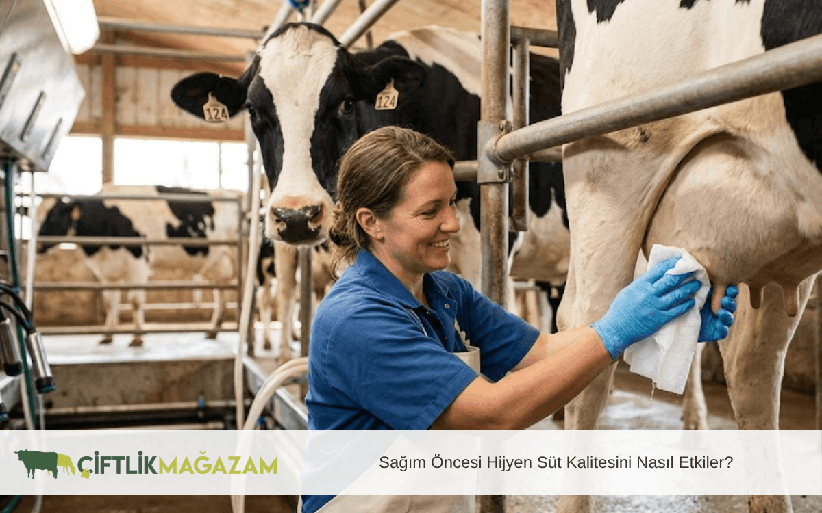 sağım öncesi hijyen süt kalitesini nasıl etkiler