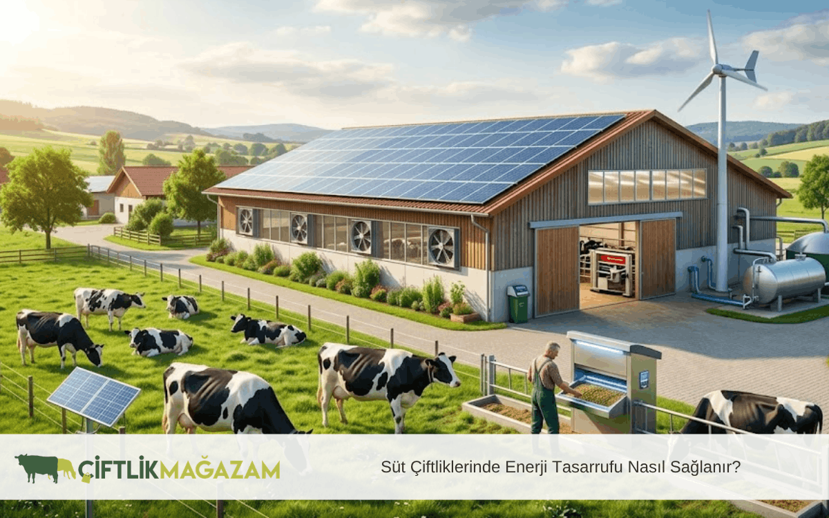 süt çiftliklerinde enerji tasarrufu nasıl sağlanır