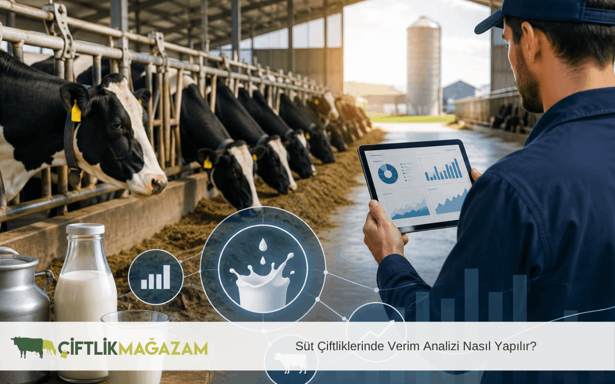 süt çiftliklerinde verim analizi nasıl yapılır