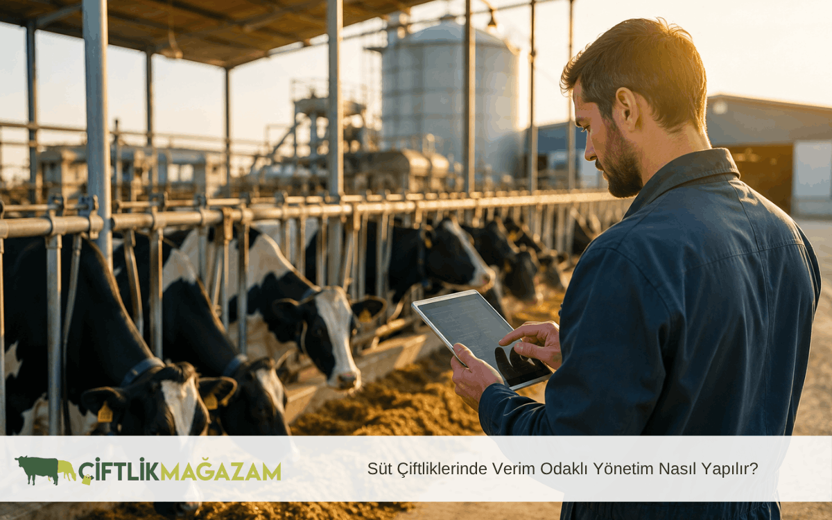 süt çiftliklerinde verim odaklı yönetim nasıl yapılır