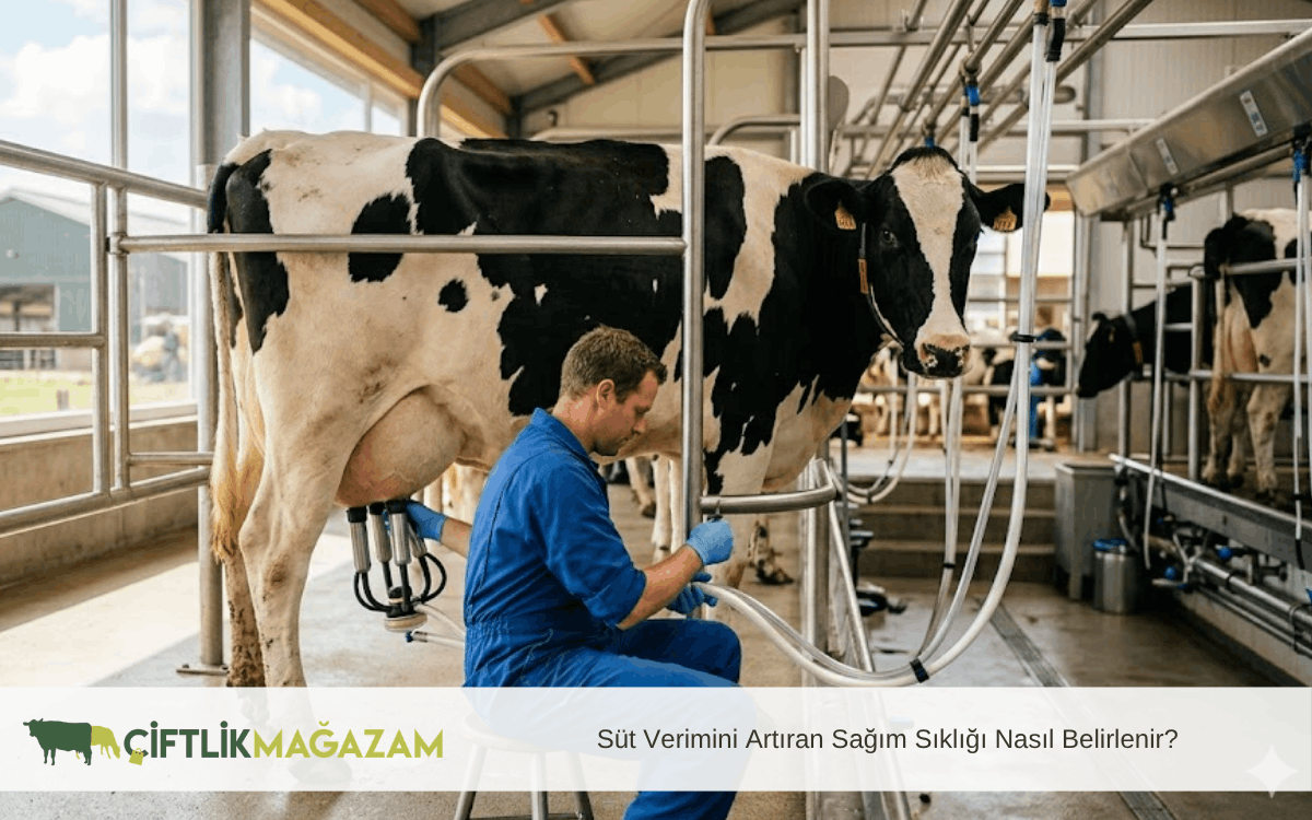 süt verimini artıran sağım sıklığı nasıl belirlenir