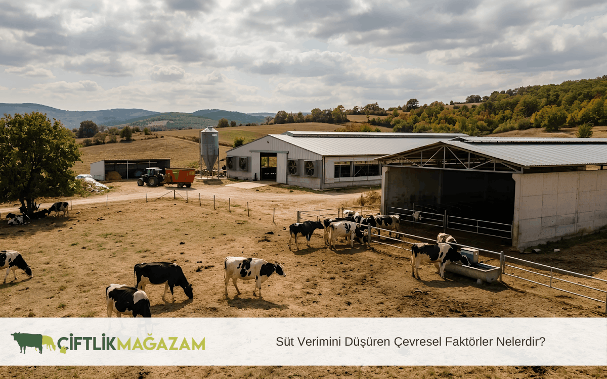 süt verimini düşüren çevresel faktörler nelerdir