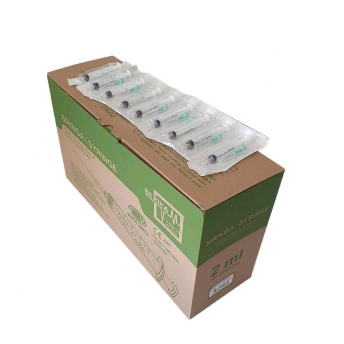 2 cc Steril Enjektör Berika