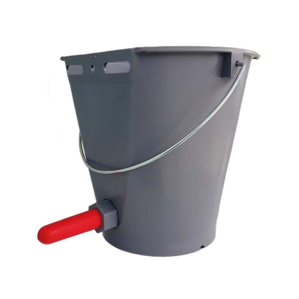 Buzağı Emzirme Süt İçirme Kovası Tek Emzikli