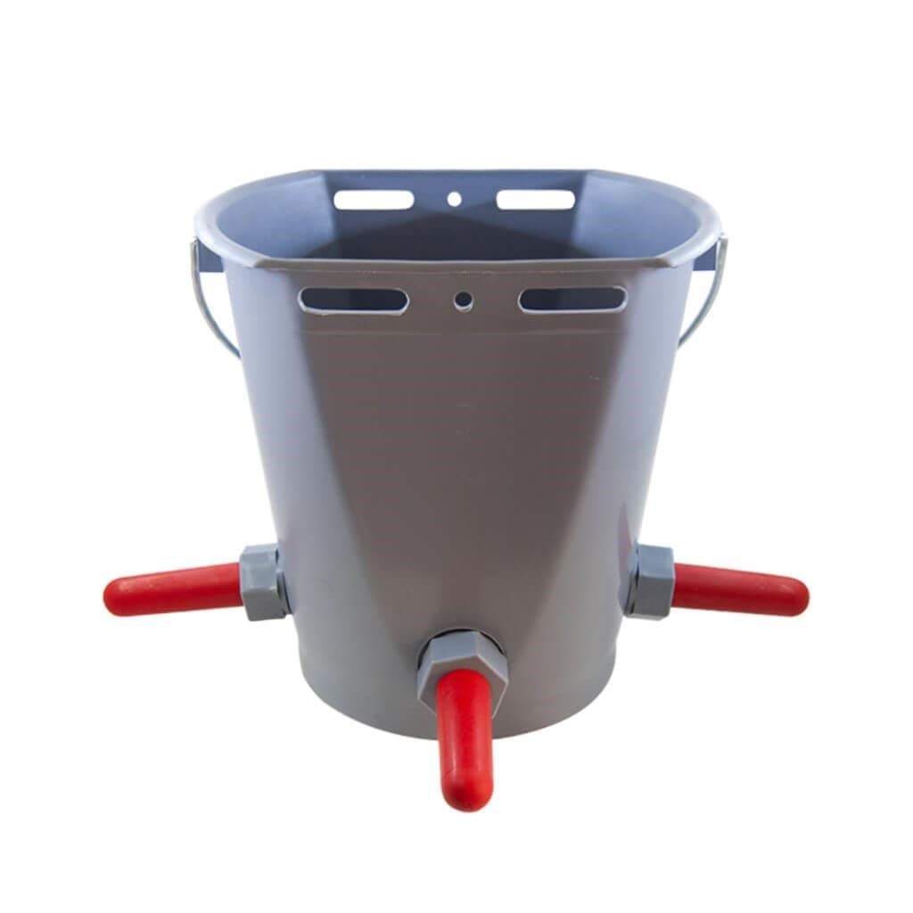 Buzağı Süt İçirme Emzirme Kovası 3 Emzikli