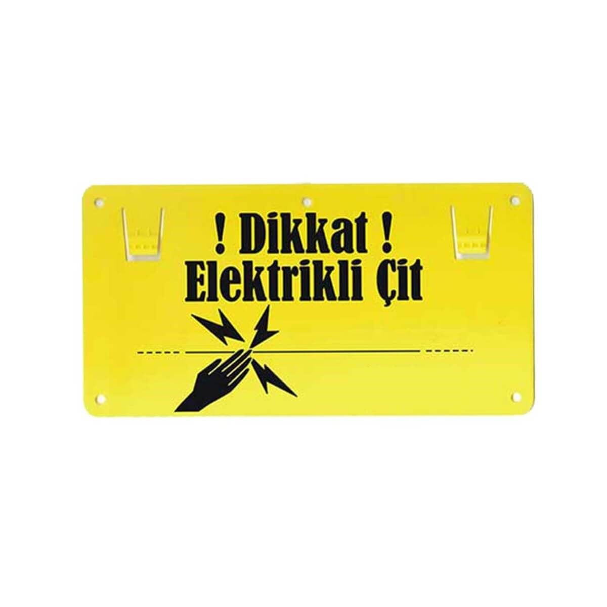 Elektrikli Çit Uyarı Tabelası-Levhası