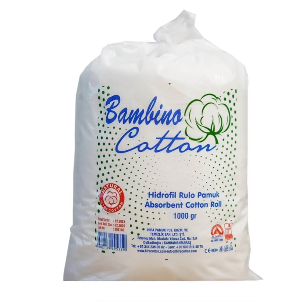 Rulo Pamuk 1 Kg Hidrofil %100