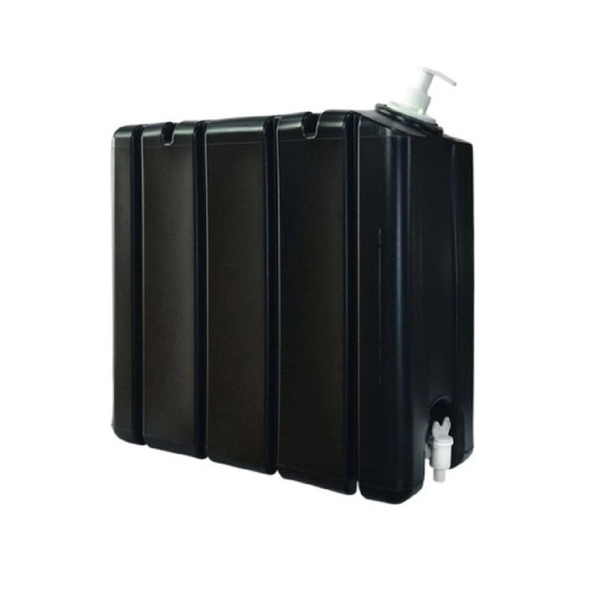Plastik Su Deposu 45 Litre Sabunluklu Bahçe Römork Karavan İçin Musluklu Tank