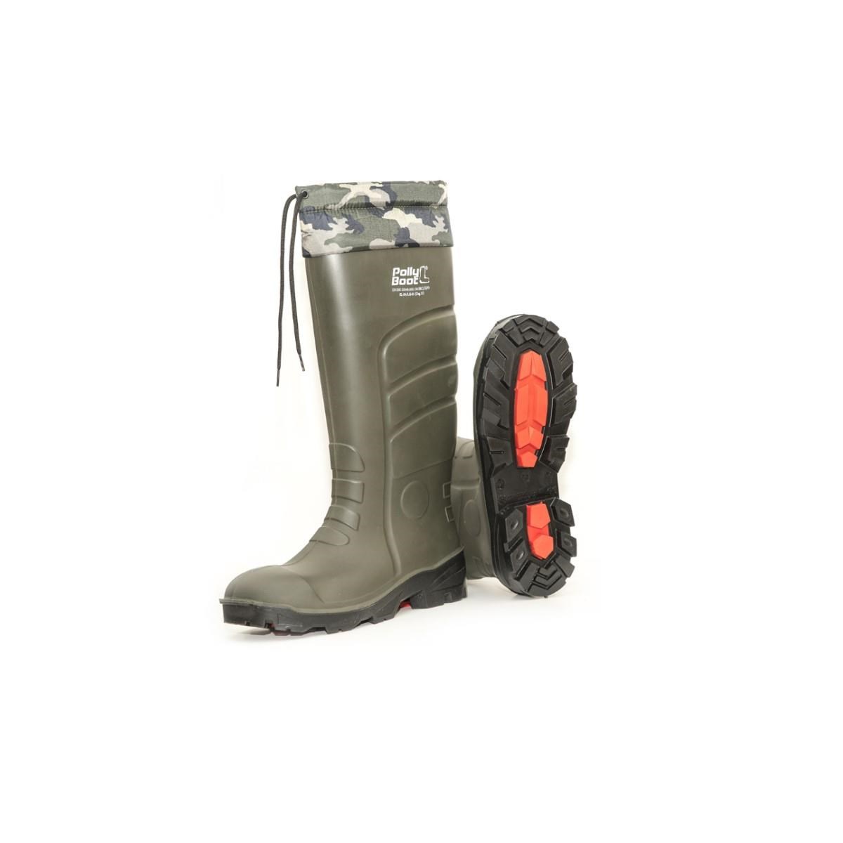 Polly Boot Çizme Çelik Burunlu Bozağlı İpli No 44
