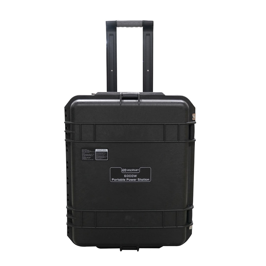 ASPİLSAN ASP-S600GS Taşınır tip ENERKİ DEPOLAMA SİSTEMİ 6000W