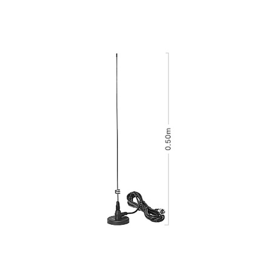 Diamond MR-77SJ Dual Band Magnetic Araç Anteni (SMA dişi)