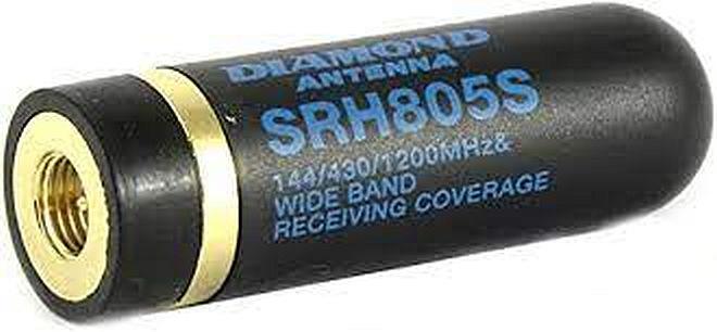 Diamond SRH-805S Triple Band 144/430/1200MHz SMA Erkek  MINI Cop Anten