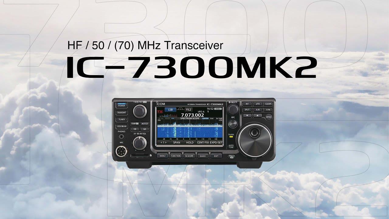 Icom IC-7300MK2 Yeni Model  HF+50MHz Sabit Telsiz, Tunerli (İzne tabidir)