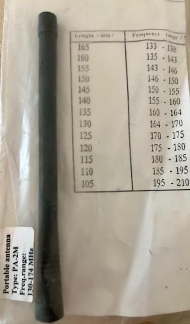 IMK PA2M VHF Cop Anten Vidalı