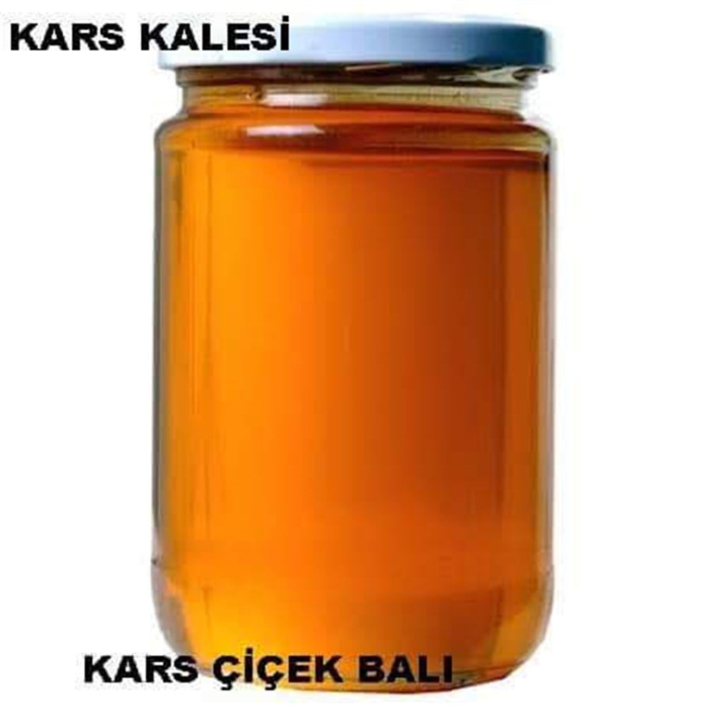 Kars doğal Çiçek balı, Cam kavanozda net 950gr